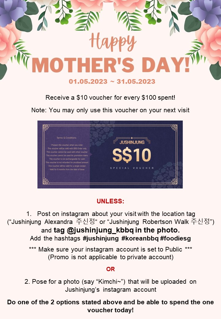 Mother's day Promotion 2023